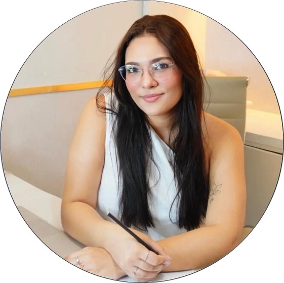 Retrato de Ana Cecília Moreira, Cirurgiã-Dentista.